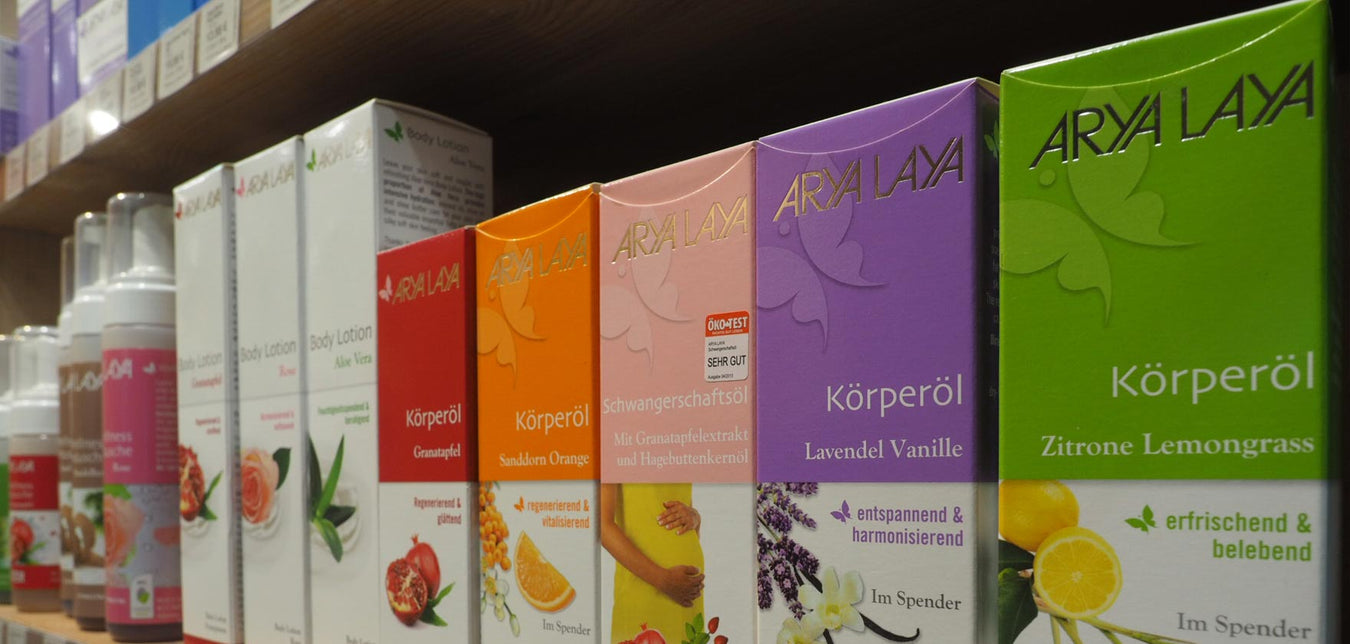 Kosmetikprodukte aus dem Reformhaus Wolff